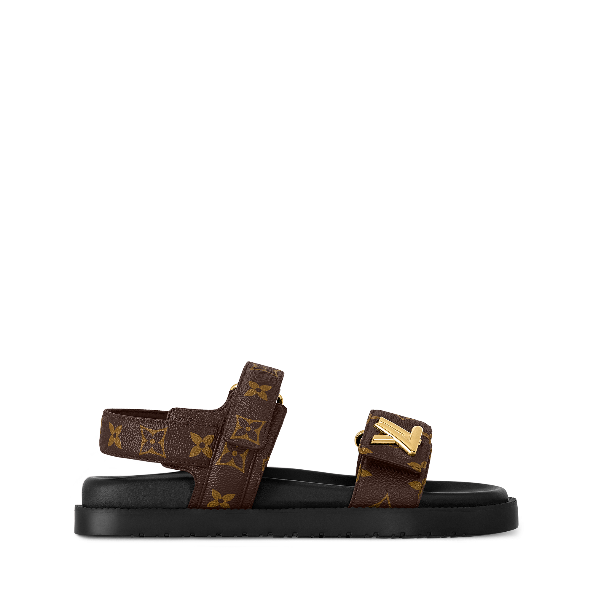 LOUIS VUITTON ブラウン サンダル LV Sunset Flat Comfort Sandal - Women - Shoes | LOUIS VUITTON ®